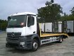 MERCEDES BENZ ANTOS 1824 4X2 prepravník aut + stojov + VZV + Bagrov, naviják + nájazdy