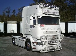 SCANIA R580 TOPLINE-STREAMLINE V8 Show Truck, FULL AIR FULL SPEC