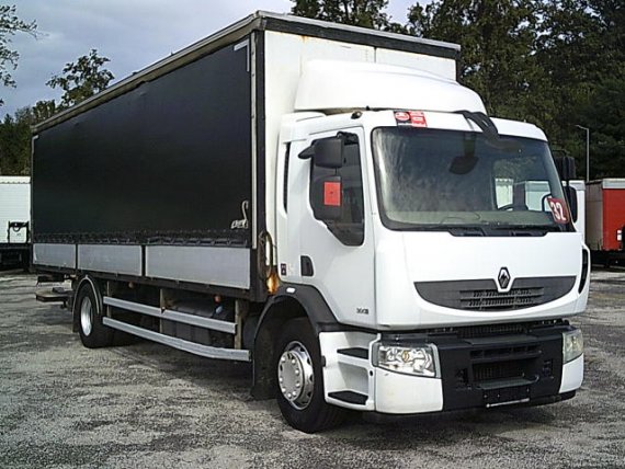 RENAULT PREMIUM 300 DXI 4X2 Valník + Plachta + čelo